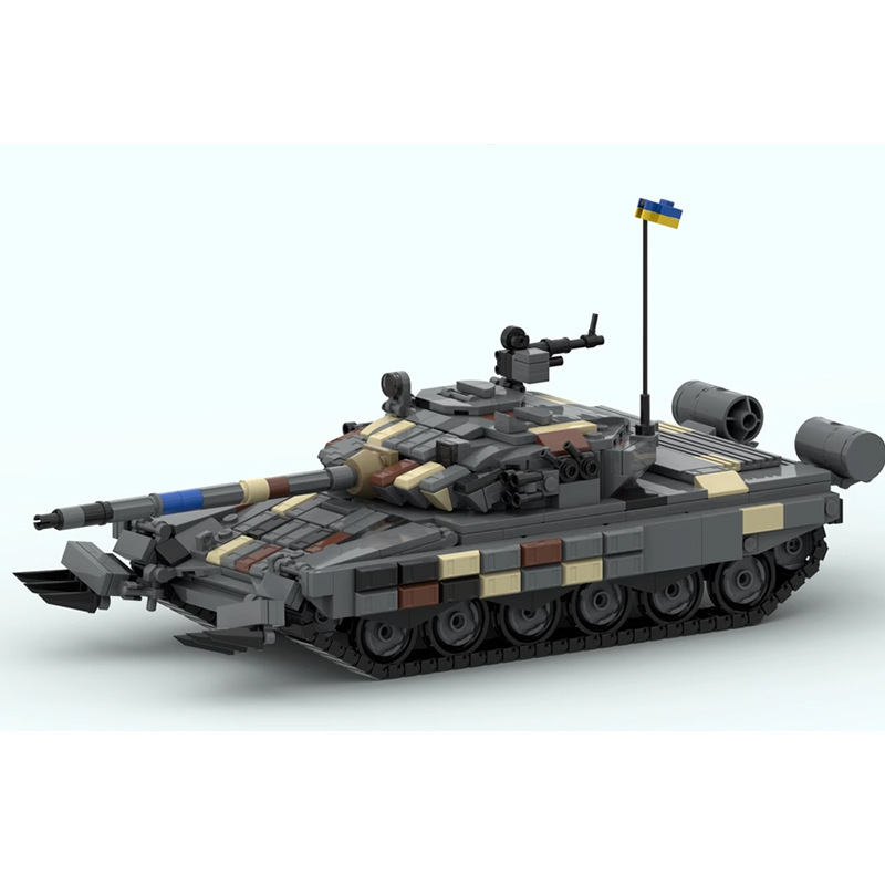 T-72AV Main Battle Tank Blocks - Lego Compatible Military Tank 评论和价格
