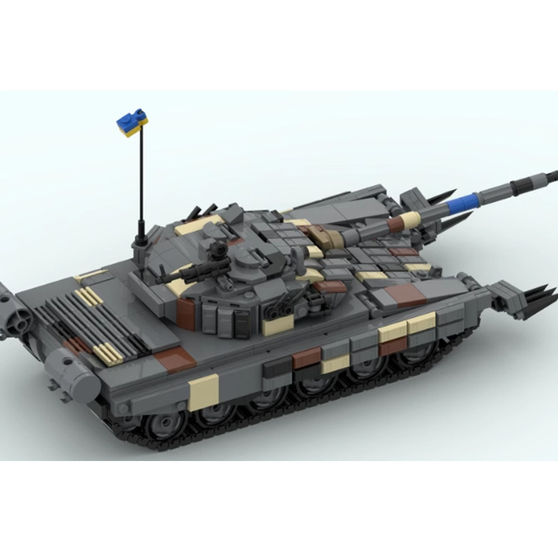T-72AV Main Battle Tank Blocks - Lego Compatible Military Tank 评论和价格