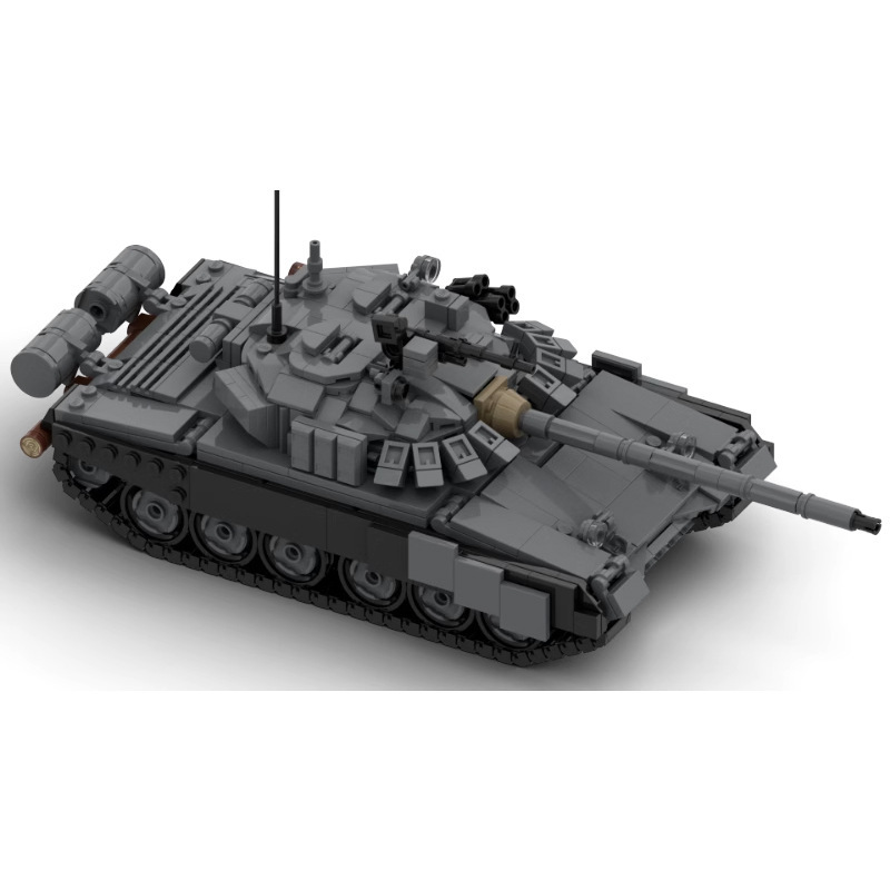 T-72AV Main Battle Tank Blocks - Lego Compatible Military Tank 评论和价格