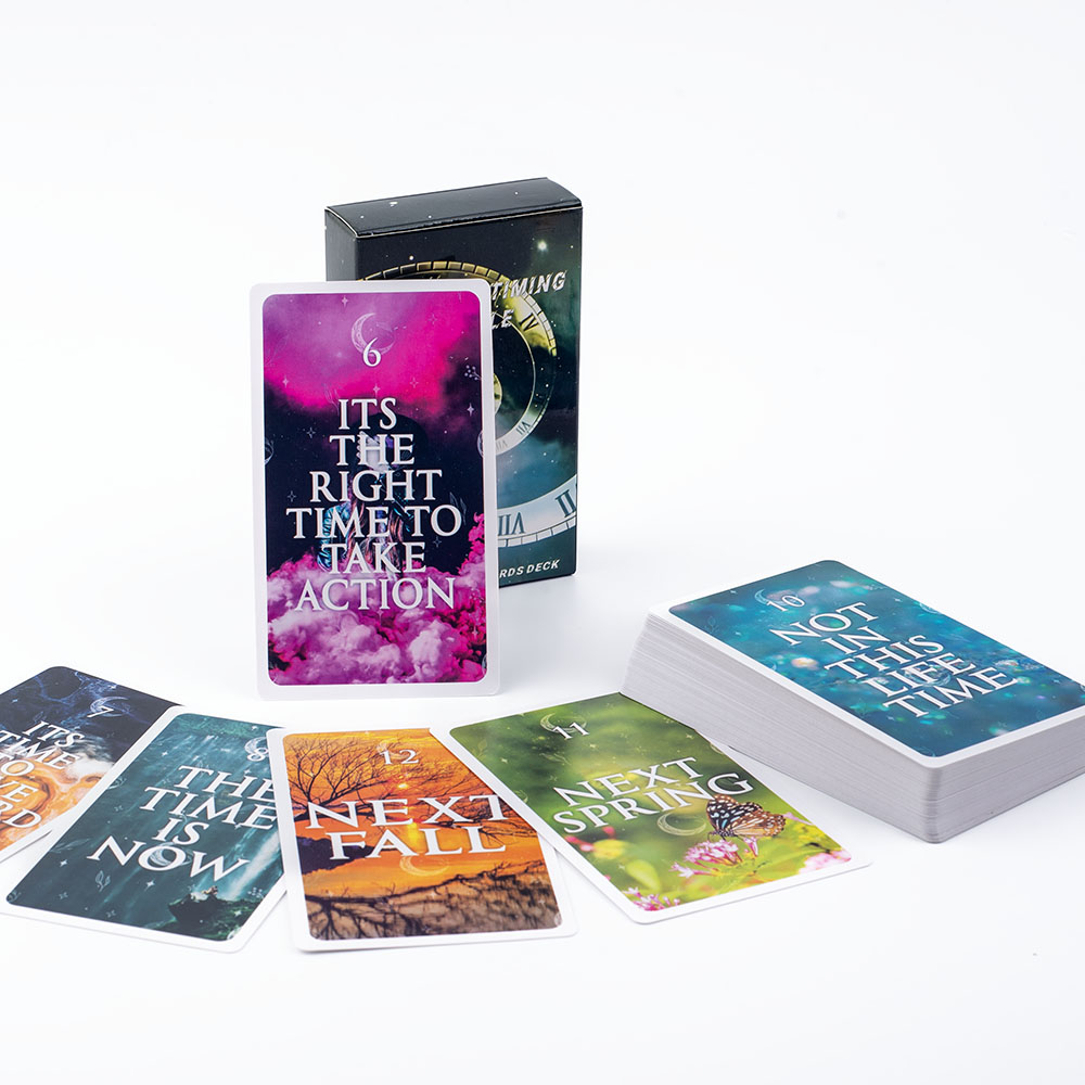 Mystical Timing Oracle 60Cards - Tarot Cards Deck With Guidebook 评论和价格