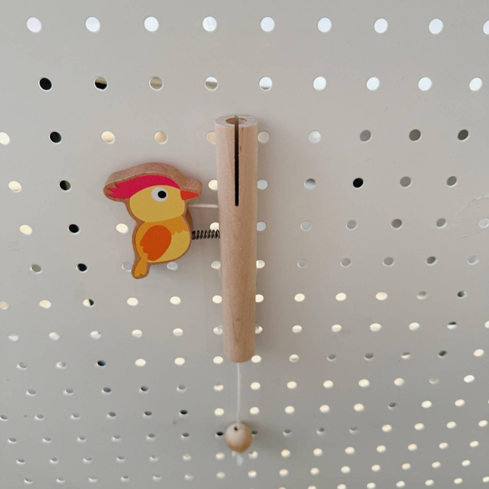 Wooden Busy Board with Pull St - Montessori Wooden Busy Board Toddler 评论和价格