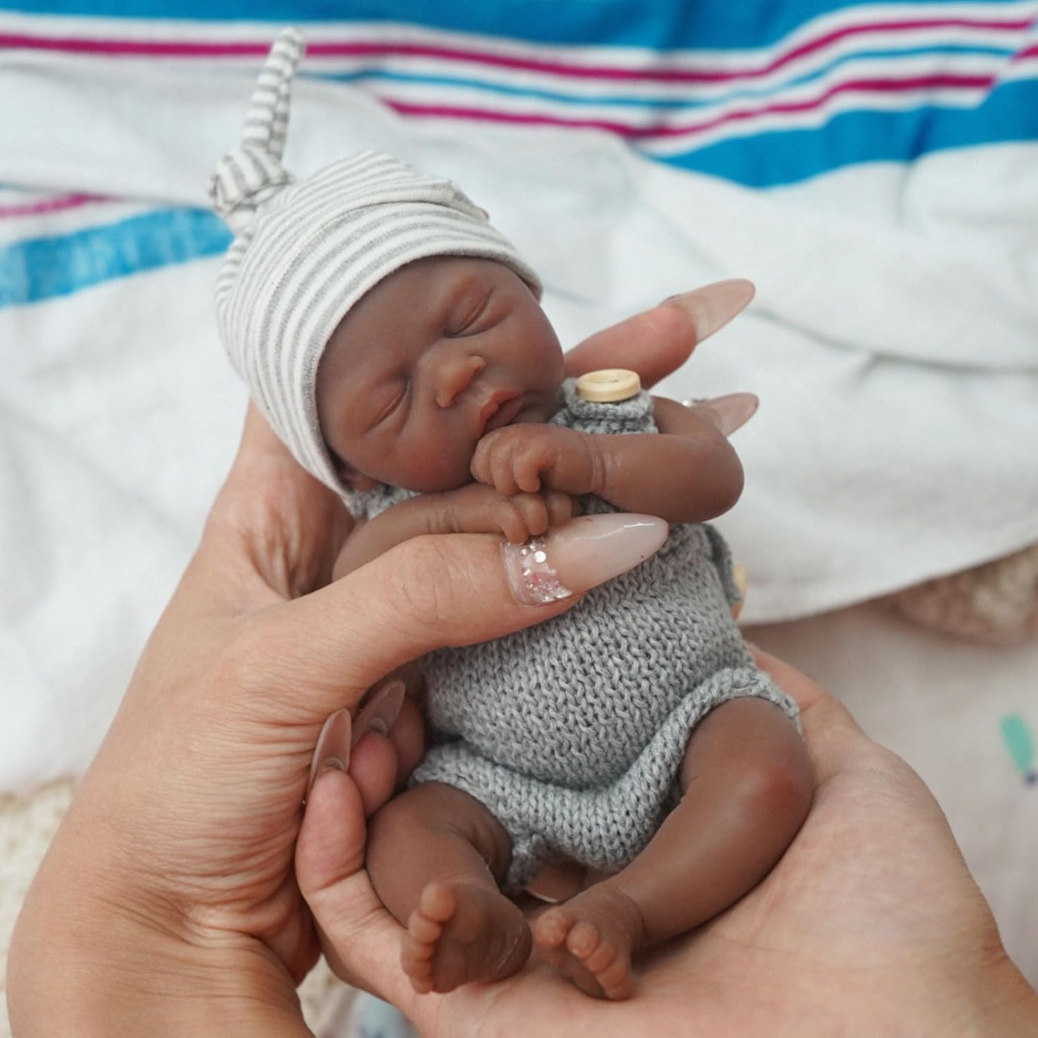 Reborn Baby Dolls 7 Inch Full  - Reborn Baby Doll Silicone Realistic 评论和价格