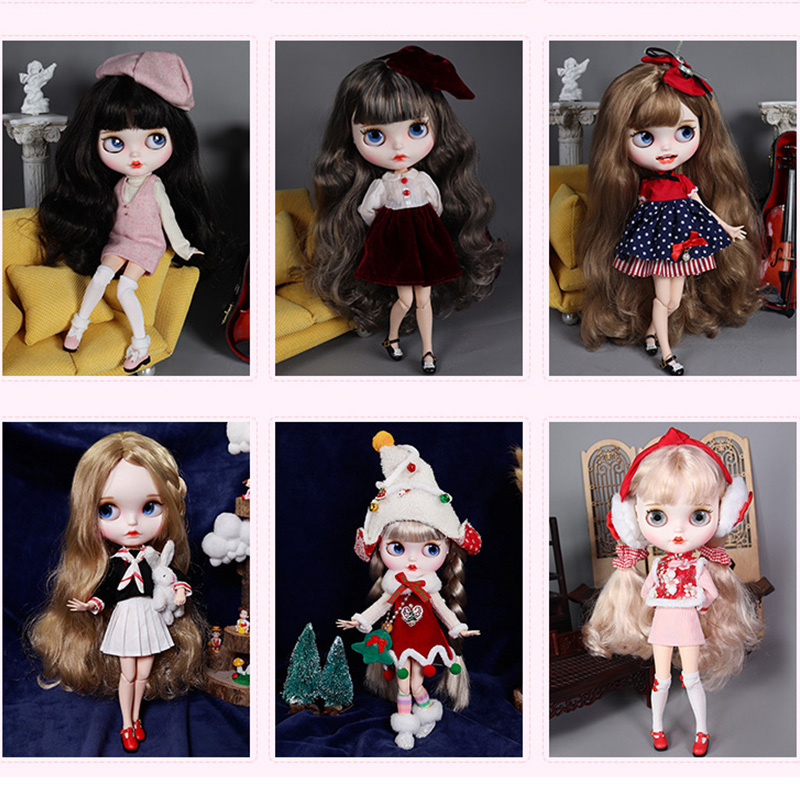 Blyth Doll 1/6 BJD Joint Body  - Bjd Doll 1 6 Full Set With Clothes 评论和价格