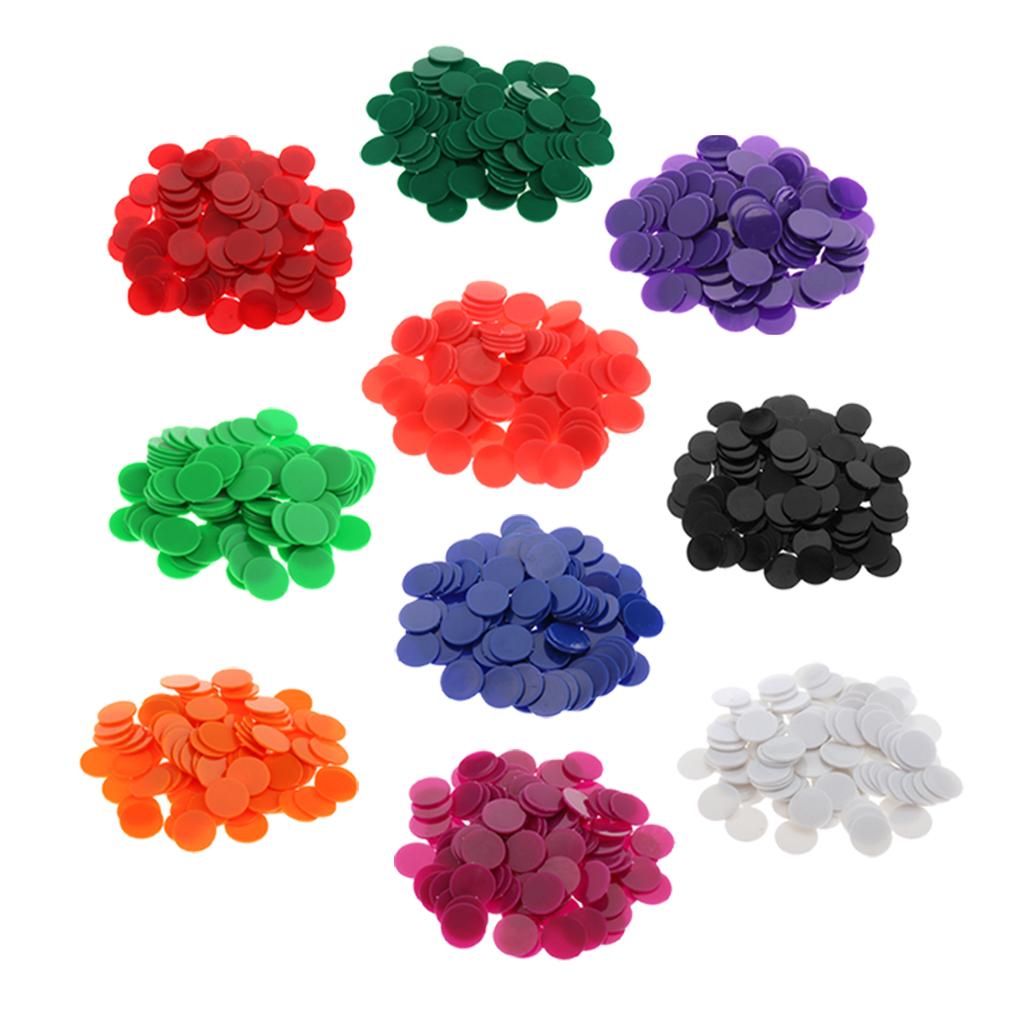 Bingo Chips Plastic Coin Poker - Board Games 评论和价格
