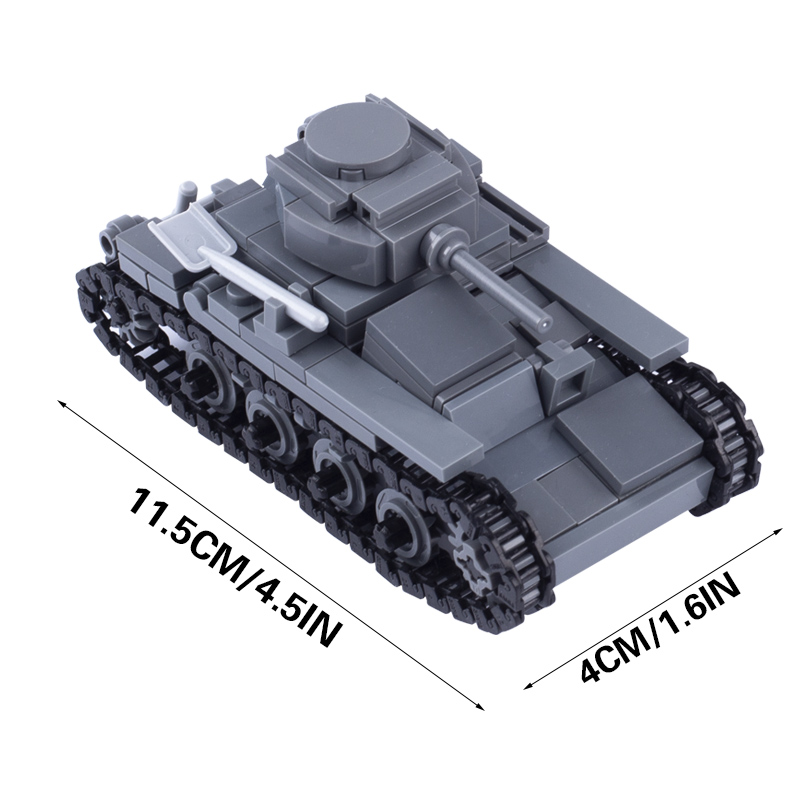 WW2 Japan Military Tank Buildi - Lego Compatible Military Tank 评论和价格