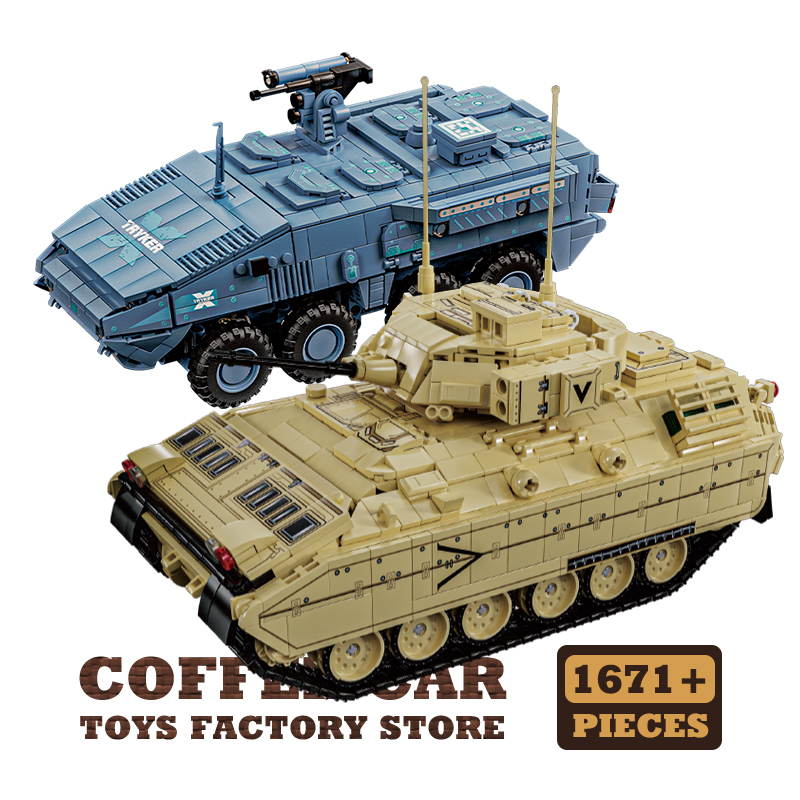 Main Tank T-14 Building Blocks - Lego Compatible Military Tank 评论和价格